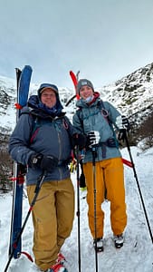 Tuckerman's Ravine - Steve and Sam - January 22, 2023