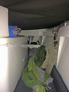 sleeping quarters