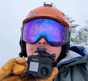 Skiing How to GoPro Yourself - Bite Mount